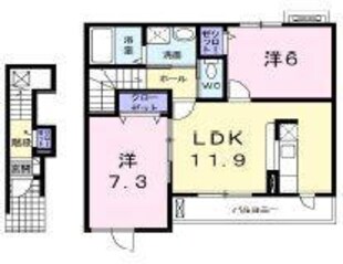 プレシャスコートＫの物件間取画像